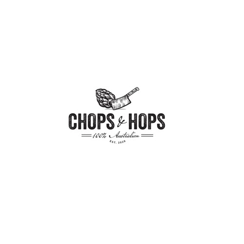 Logo Design for Chops&Hops