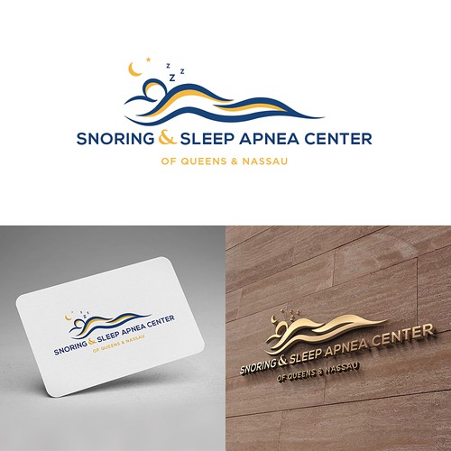 Logo design for Snoring & Sleep Apnea Center