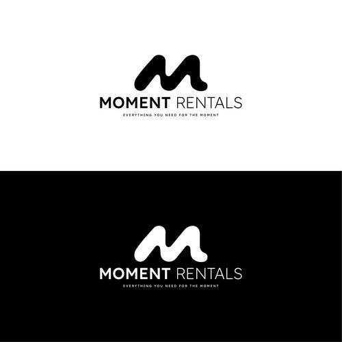 Moment Rentals Logo Design 