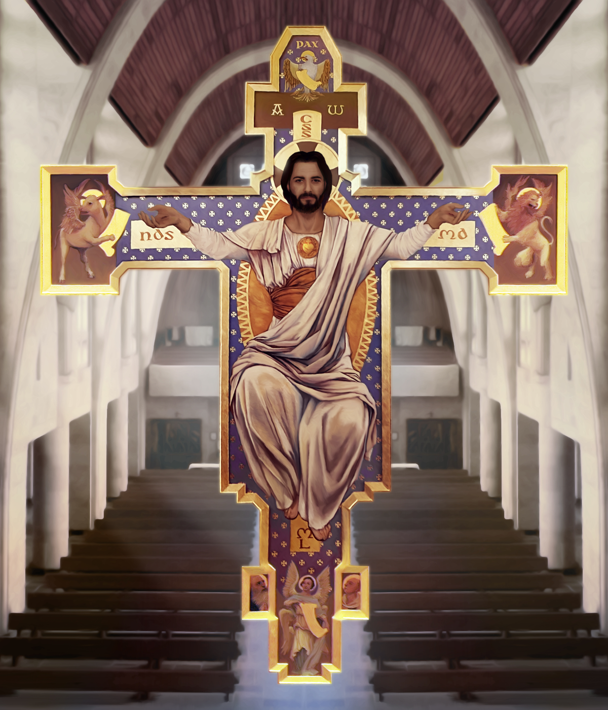 jesus in glory