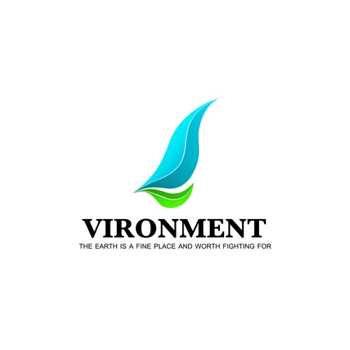 Simple modern logo design for Vironment contest