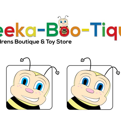 create a captivating logo for a childrens bootique store sign.  Stop traffic with your design !