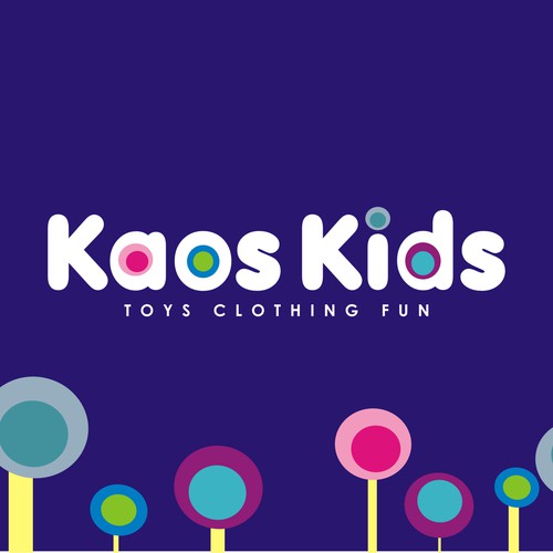 Logo for chidren's toy and clothing store