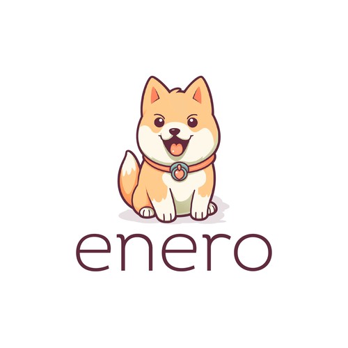 mascot logo illustration for enero