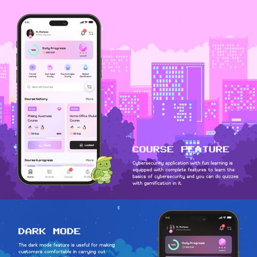 Learning Cyber Security App