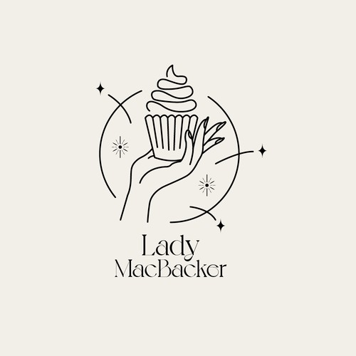 Lady MacBacker Logo Design