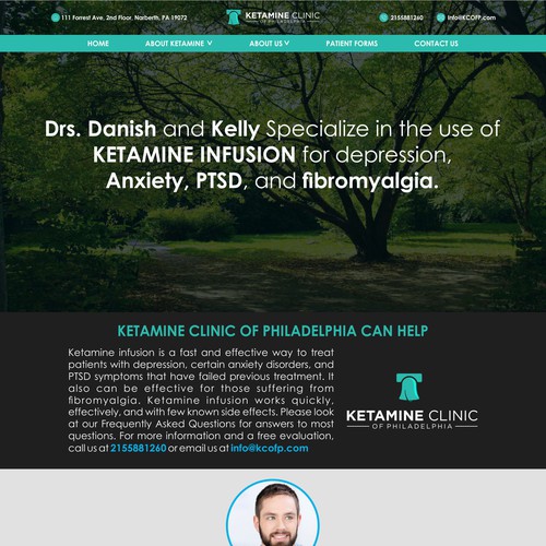 Clinic Design Mockup