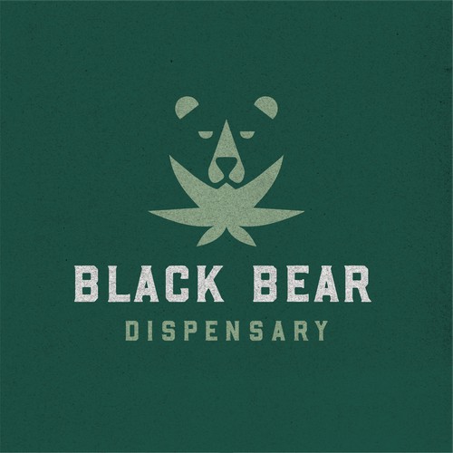 Awesome negative space logo