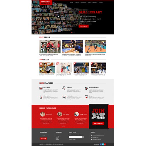 Sports Coaching Redesign