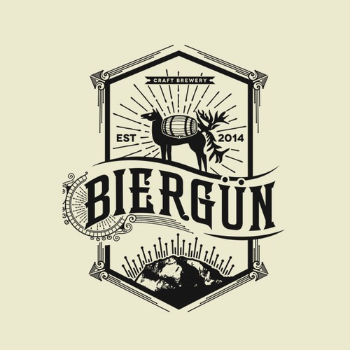 Logo for Micobrewery "Biergün"
