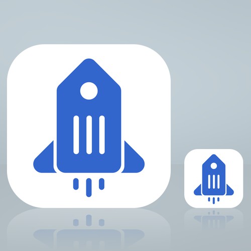 Retail Rocket app icon/ logo