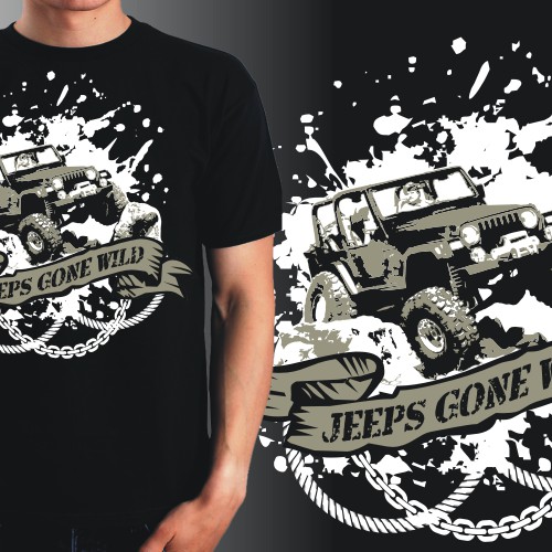 Create the first (of many) jeep enthusiast tshirt