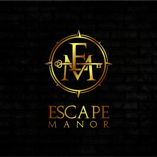 Logo design:  Escape Manor