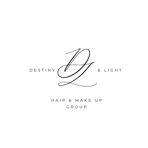 Logo for hair & make up group