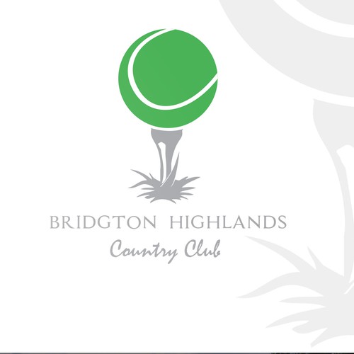 Create a classic design for the Bridgton Highlands Country Club.