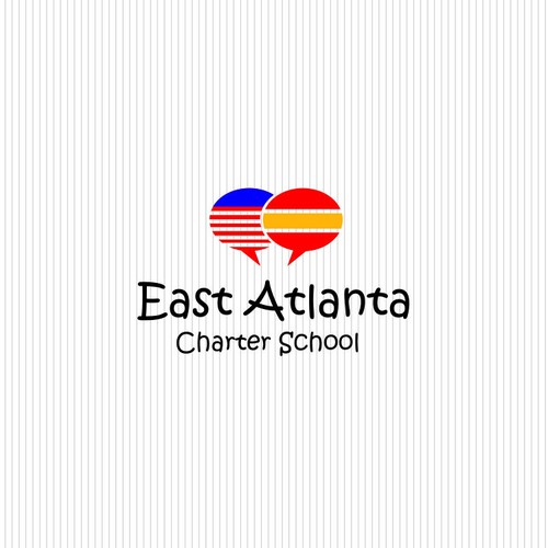 Make a logo for a Spanish-language immersion elementary school in Atlanta