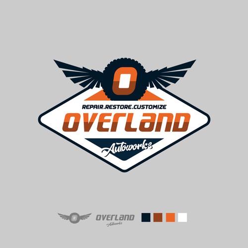OVERLAND AUTOWORK LOGO
