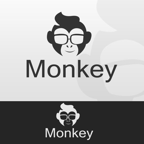 monkey logo concept