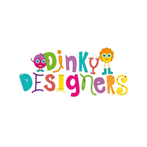 Playful logo for a children's clothing website