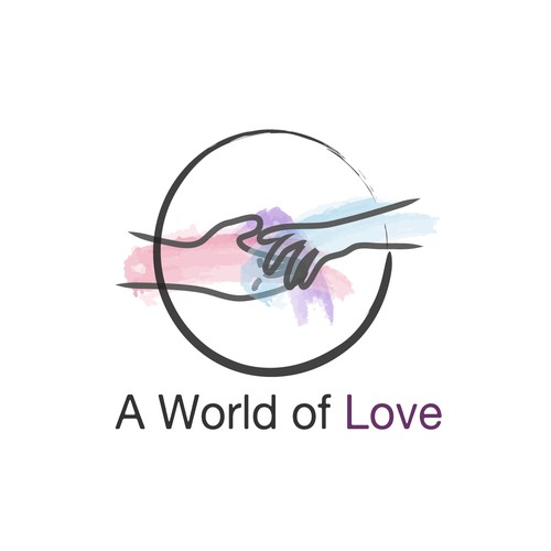 Bold Logo Concept for A World of Love