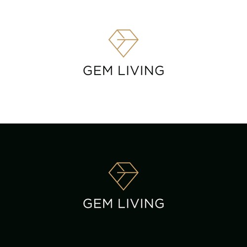 Modern brand design for Gem Living