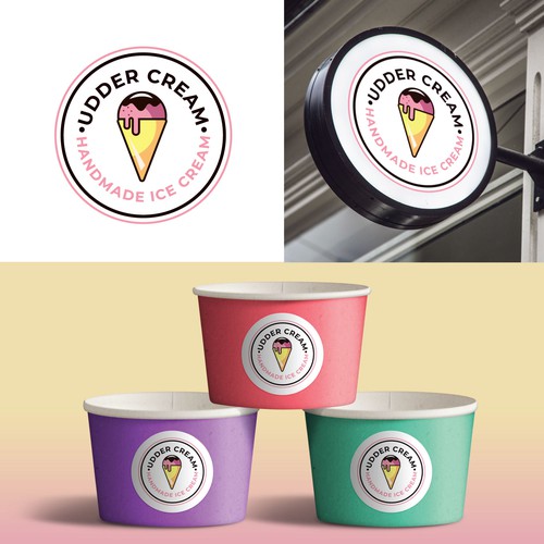 Ice cream logo 