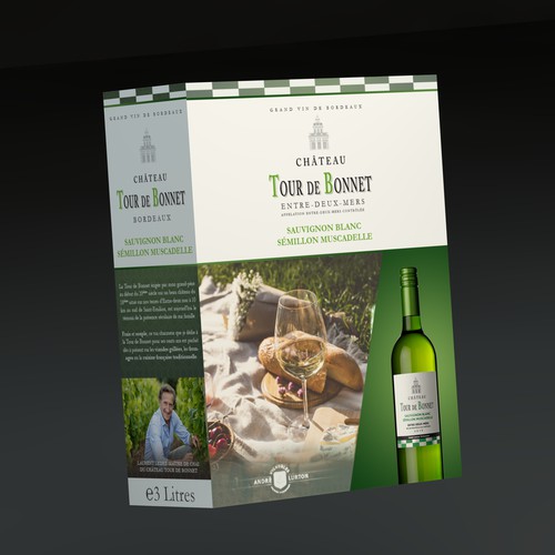 Package design for a wine-box.