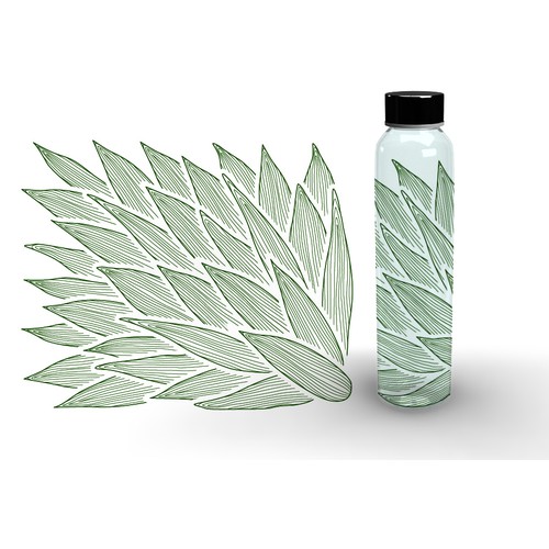 Design for glass bottles