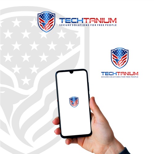 Shield Logo with Patriot Concept