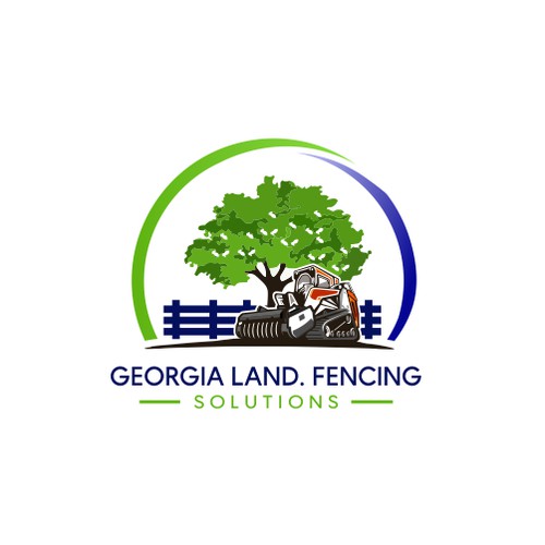 Land Fancing Logo Design