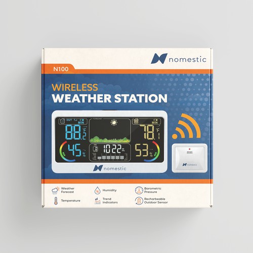 Wireless Weather Station Package design