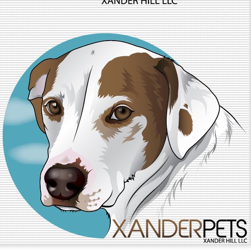 New logo wanted for XANDERPETS (LARGER) & XANDER HILL LLC (SMALLER OR HIDDEN IN LOGO)