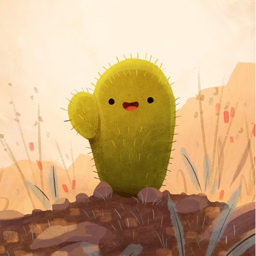 Picture book for The Cutest Cactus
