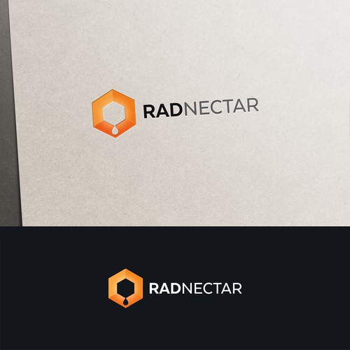 Rad Nectar logo design