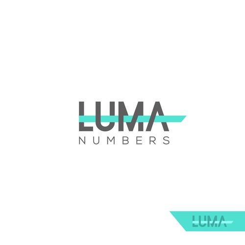 LUMA Numbers / Modern Logo