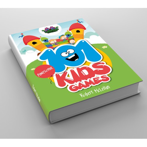 Book Cover "101 Awesome Kids Games" for Lollipops Kids Party Toy Hire