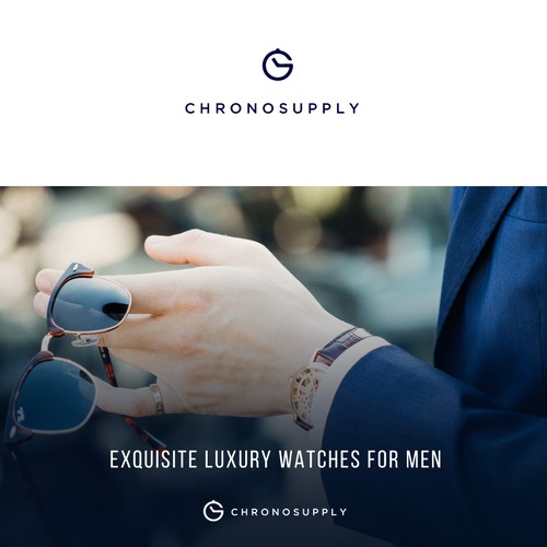 Chronosupply logo concept 