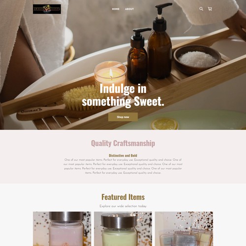 SQUARE ONLINE STORE | Design for Sweet Scents