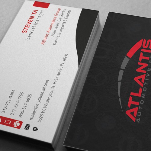 AAA rating Business Card