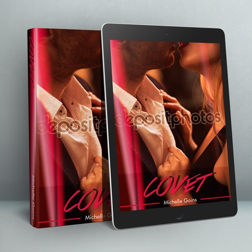 Concep cover for Ebook and book Covet