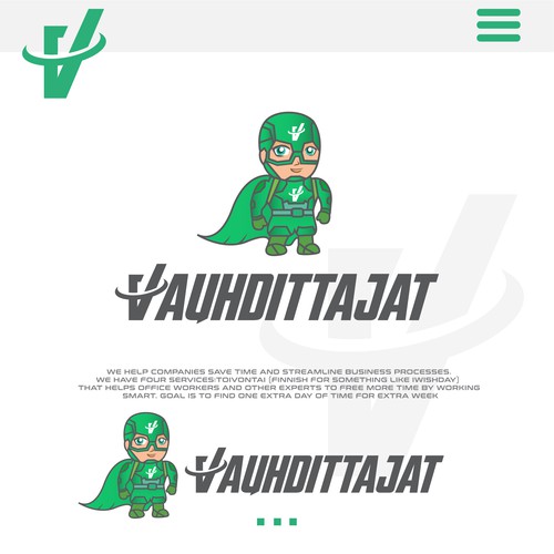 logo concept for Vauhdittajat