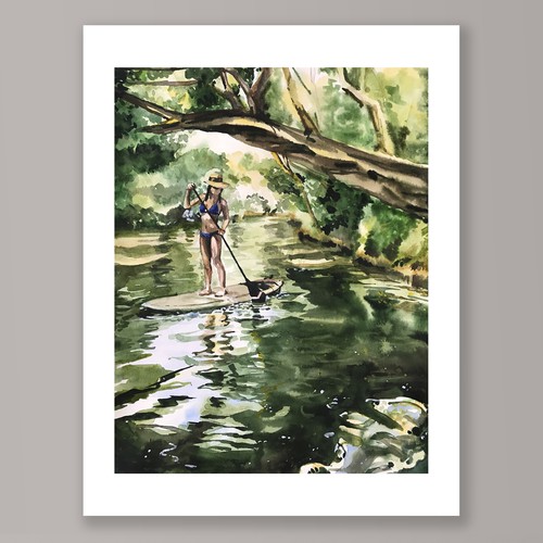 Watercolor illustration