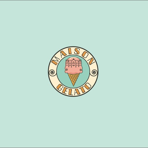 Ice cream logo