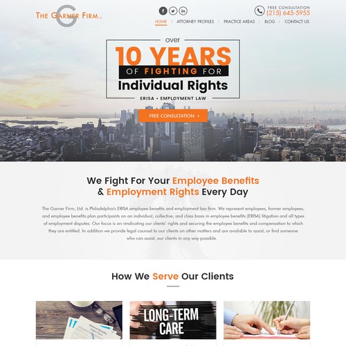 Landing Page - The Garner Firm, Ltd.