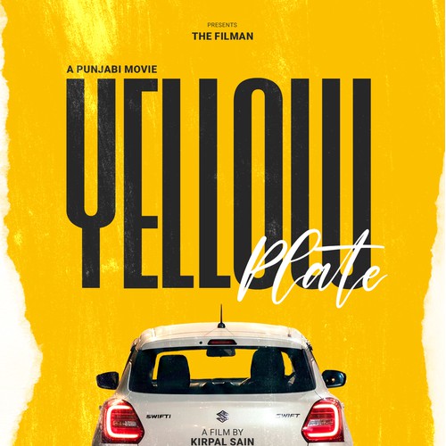Yellow Plate keyart Poster Concept
