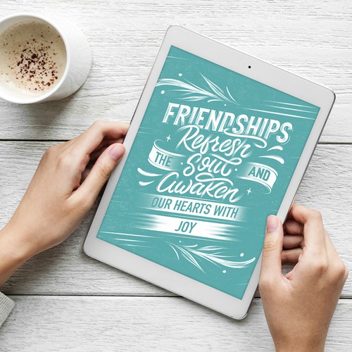 Friendship Lettering