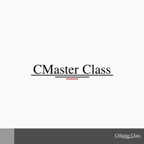 Logo for CMaster Class