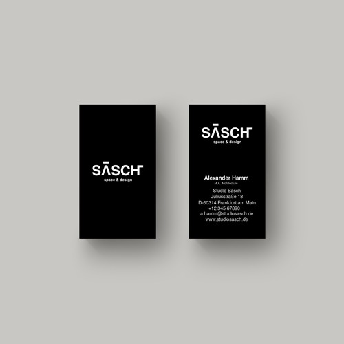 Minimalistic branding for SASCH