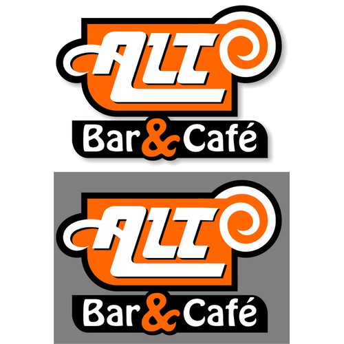 Logo design for retro cafe/bar (fully licensed)