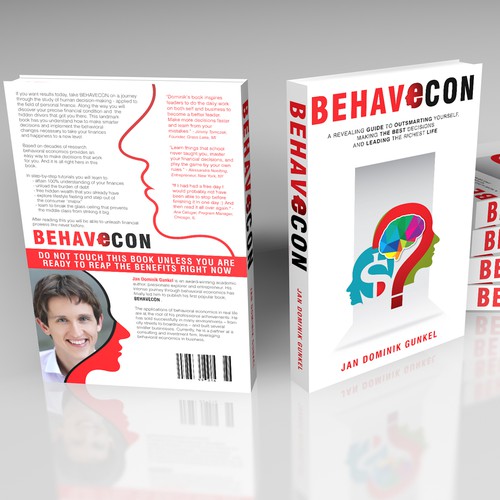 Be the proud cover designer to the revealing guide to outsmarting yourself w/ behavioral economics